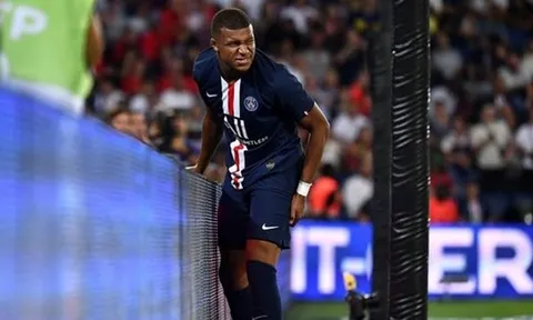 Kylian Mbappe tái phát chấn thương sau trận đấu với Galatasaray