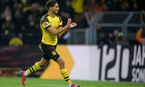 Thi đấu thăng hoa, Hakimi nhận lời khen từ đội trưởng Dortmund