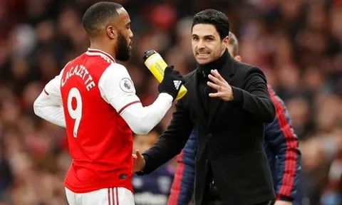 Atletico đánh tiếng, Arteta liền ra phán quyết gây sốc vụ Lacazette