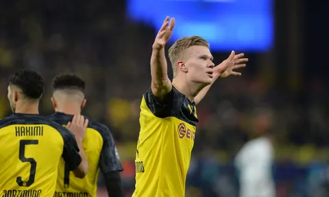 Mình Haaland ghi bàn hơn cả 'gã khổng lồ' Champions League
