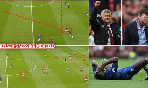 Mổ băng M.U 4-0 Chelsea: Solskjaer cao tay bóp nghẹt đối thủ ra sao?