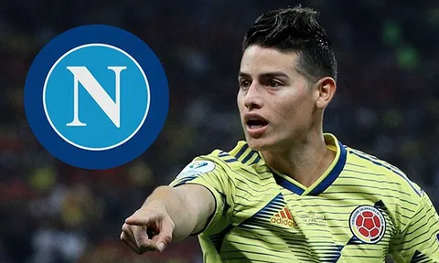 Napoli và Real Madrid chơi đòn cân não, James Rodriguez mắc kẹt