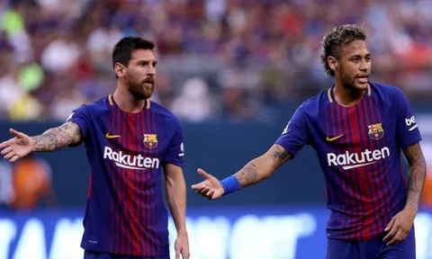 Neymar bất ngờ nhắn nhủ Messi, dọn đường về Barca chăng?