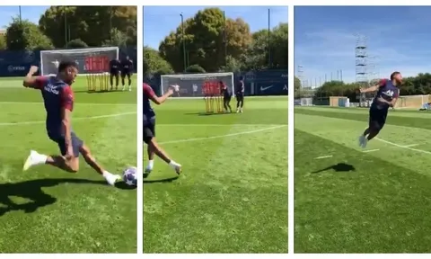 Neymar phô diễn tuyệt kỹ, gửi lời cảnh báo đến Atalanta