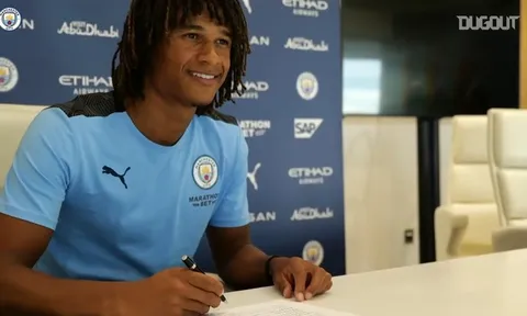 Ngày đầu tiên của Nathan Ake tại Manchester City