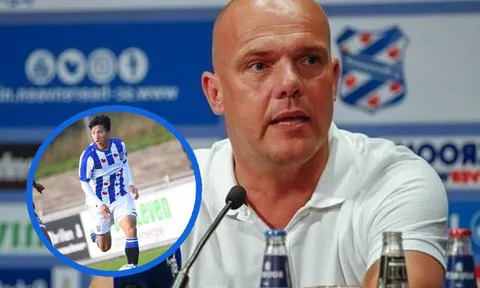 Ngó lơ Đoàn Văn Hậu, HLV SC Heerenveen bật mí đội hình ra sân tại vòng 9