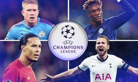Ngoại hạng Anh có nguy cơ sạch bóng sau vòng 1/8 Champions League?