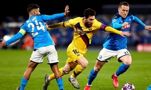 Nhà cái: Messi có cú đúp kiến tạo, sao Napoli "đi tắm sớm"