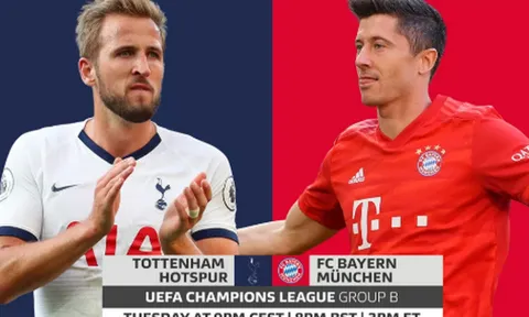 Nhận định Tottenham vs Bayern: Mưa bàn thắng, Hùm xám hưởng niềm vui?
