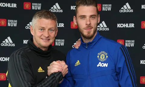 Nhận lương kỷ lục, De Gea ký điều khoản có "1-0-2" với Man Utd