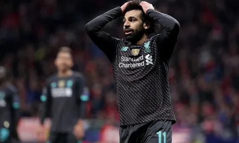 Nhìn Salah ấm ức, đủ thấy tiểu xảo thượng thừa của Atletico!