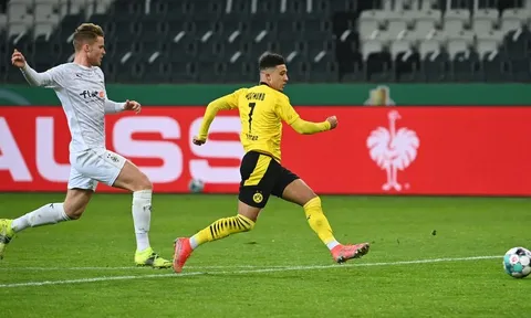 Những thống kê ấn tượng sau cuộc đối đầu giữa Dortmund và M'Gladbach