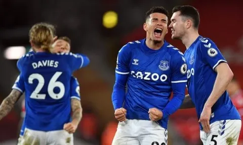 Những thống kê nổi bật sau trận thua của Liverpool trước Everton