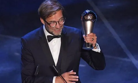 Đây, lời nói chiếm trọn con tim của Klopp trong lễ trao giải The Best