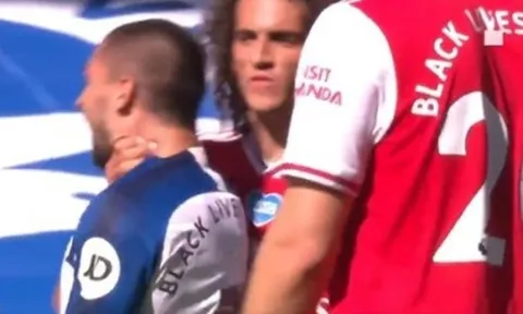 Bị bóp cổ, sao Brighton vạch trần sự thật về Guendouzi