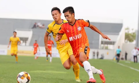 Vắng Đức Chinh, SHB Đà Nẵng vẫn có điểm trước SLNA