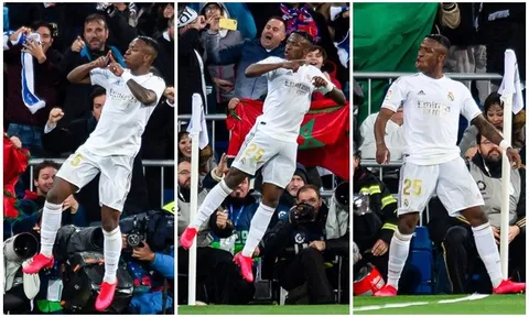 Hạ Barca 'cực ngọt', thần đồng Real Madrid gây sốt với màn ăn mừng huyền thoại