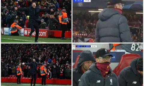 Morata vừa ghi bàn, Simeone điên cuồng làm 1 điều, Klopp đứng hình