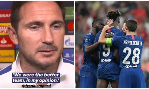 Thua Liverpool, Lampard tuyên bố Chelsea là đội mạnh hơn