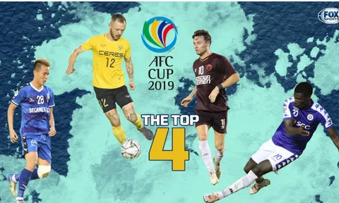 Pape Omar, Văn Vũ lọt top 4 cầu thủ xuất sắc Bán kết lượt đi AFC Cup