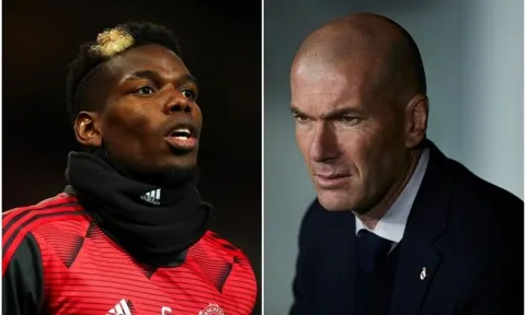 "Gạt phăng" Pogba, Zidane ủng hộ Real chiêu mộ "tiền vệ vạn người mê"