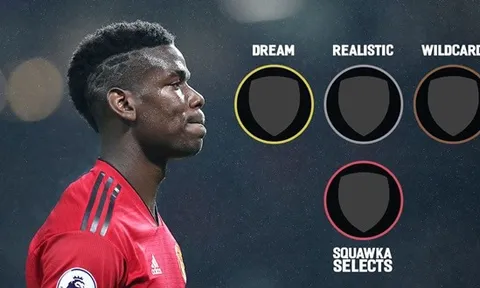 Paul Pogba và 3 bến đỗ trong mơ nếu rời khỏi Man United