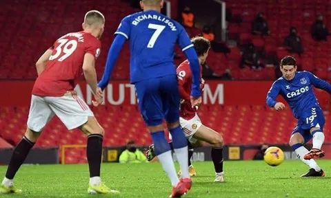 Vì khoảnh khắc này, Man Utd đã mất hết sự kiểm soát vào tay Everton