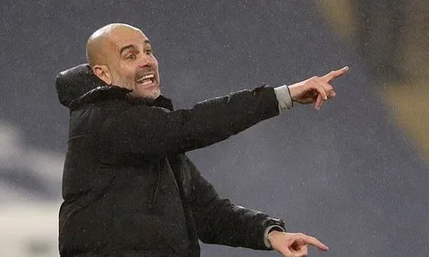 Pep Guardiola hững hờ với trận derby nước Anh