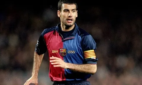 Pep Guardiola là cầu thủ "chơi xấu" nhất trong lịch sử Barcelona