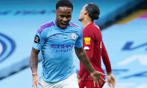 Phá lưới Liverpool, Sterling đi hơn 60 mét, làm 1 điều với Henderson sau trận