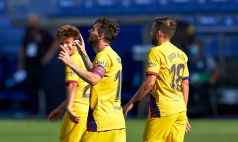 Phát kiến của Setien bùng nổ, Messi làm mưa làm gió trong ngày hạ màn
