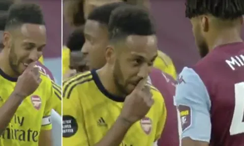 SỐC! Aubameyang "tấu hài" khiến Arsenal nhận trận thua đau