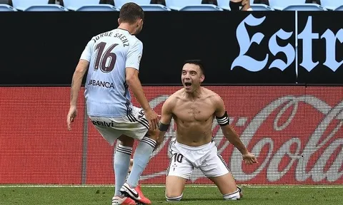 Iago Aspas: "1 điểm trước Barca là chưa đủ với Celta Vigo"