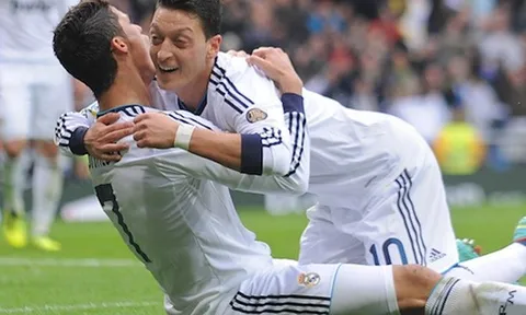 Những 'cạ cứng' kiến tạo nhiều nhất cho Ronaldo: Ozil thứ 3