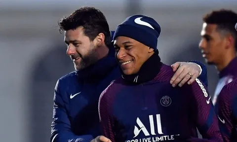 Pochettino có lần đầu ở PSG, lộ thái độ của Neymar & Mbappe trên sân tập