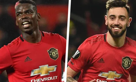Pogba làm 1 điều, Bruno Fernandes khen ngợi tấm tắc