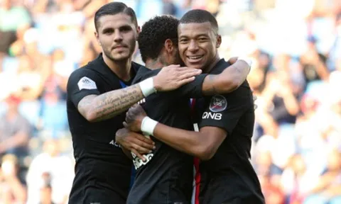 PSG tái xuất, giã nát đối thủ với tỉ số 9-0