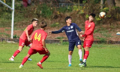 "Quang Hải đệ nhị" nổ súng, HAGL thắng dễ "HAGL phiên bản Hạng Nhì"