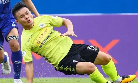 Quang Hải đổ máu, Hà Nội FC giành chiến thắng nhọc trước Bình Dương