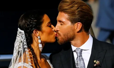Ramos gửi lời ngọt ngào đến 'máy bay' xinh đẹp nhân kỷ niệm 1 năm ngày cưới