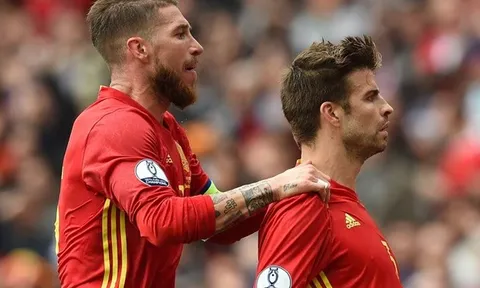 Ramos - Pique: Khi những 'vì sao' không còn lấp lánh