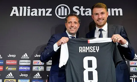 Ramsey nói lời thật lòng trong ngày ra mắt Juventus