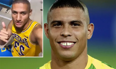 Rảnh rỗi thời COVID-19, sao Everton sắm vai "người ngoài hành tinh" Ronaldo