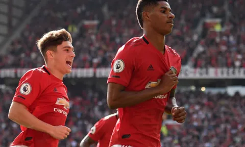 Rashford nổ súng, Man United có 3 điểm "thót tim" trước Leicester