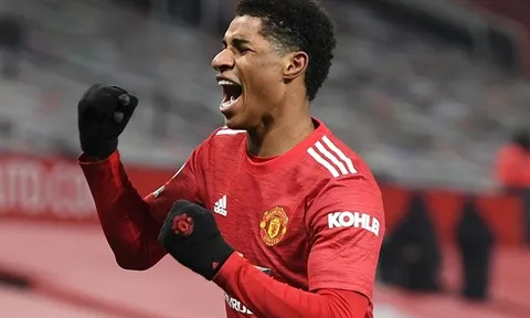 Vượt mặt 'King Eric' ở Man Utd, đây là phản ứng của Marcus Rashford