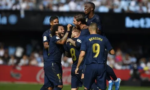 Hàng công thay nhau tỏa sáng, Real gửi lời thách thức Barca sau chiến thắng trọn vẹn