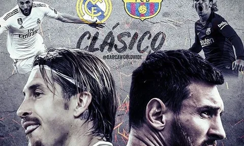 Đội hình kết hợp El Clasico: Trung tuyến 'hạng nặng', tam tấu MBG