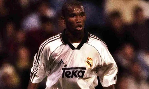 Những bức ảnh tái hiện lại sự nghiệp vinh quang của 'báo đen' Samuel Eto'o