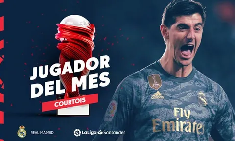 Real thăng hoa, Courtois làm được điều không tưởng, sánh ngang Ronaldo