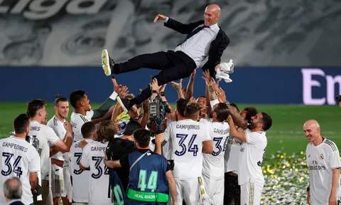 Real vô địch La Liga: Nghệ thuật chiến thắng của Zidane